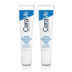 CeraVe Repairing Eye Cream 24h Soothing Hydrating Treatment 세라베 아이 크림 프랑스 직구 14ml 2팩, 1개