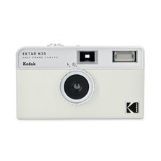 코닥 KODAK EKTAR H35 하프 프레임 필름카메라 35mm, 1개, 오프화이트 + 필름 포함