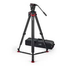 Sachtler aktiv8 flowtech75 GS 셔틀러 엑티브8 그라운드스프레더 삼각대 - 니콘d800e