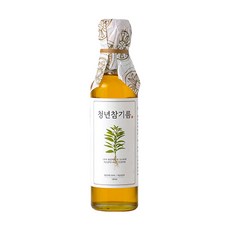 저온압착 청년 참기름, 180ml, 2개