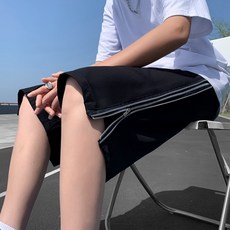 남자실크반바지