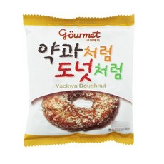 [푸드원스토어] 약과처럼 도넛처럼 60g, 24개