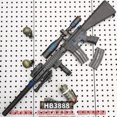총 모형 [MK18 저격합집] 금명홀필열 m416 저격총 개조전동 연발 물탄총 완구총, 01 정부배정, 01 HB3888