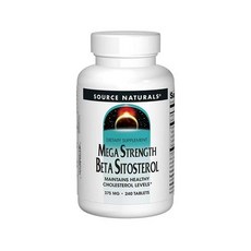 [SOURCE NATURALS 소스내추럴스] 메가스트렝스 베타 시토스테롤 Mega Strength Beta Sitosterol 375mg 240타브렛