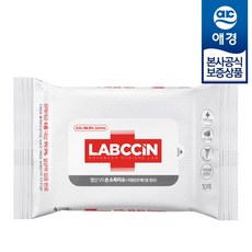 애경 랩신 V3 손 소독티슈 10매 x7개(손소독제), 66.7g, 7개