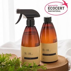  [휴림] 휴림 편백수 피톤치드 스프레이 본품 500ml + 리필 500ml / 방향제 탈취제 살균제 집들이선물 새집증후군 진드기싹 집먼지진드기 곰팡이 피톤치드 스프레이 리필 500ml 