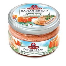 Capelin Caviar with smoked Salmon 훈제 연어를 곁들인 카펠린 캐비어, 1개, 358.34g