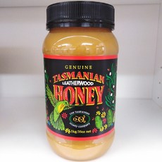 타즈마니아 레더우드 꿀 1kg, 1개
