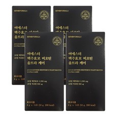 여에스더 맥주효모 비오틴 울트라 케어 (+본사 정품 쇼핑백), 4개, 14포