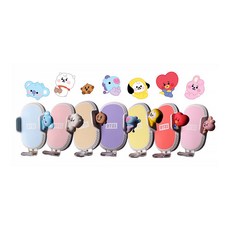 BT21 차량용 무선충전기, SHOOKY