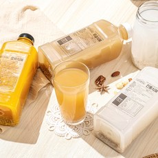 하오마을 종갓집 수제식혜 전통 우슬 호박 식혜 1000ml x 2개, 호박식혜1000ml x 2