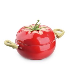 모양 요리 냄비 알루미늄 논스틱 수프 프라이팬 주방 조리기구 세트 소스팬, tomato b