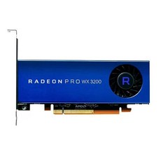 BestParts 새로운 그래픽 카드 AMD Radeon PRO WX 3200 데스크탑 IPC 서버용 4GB GDDR5 156140