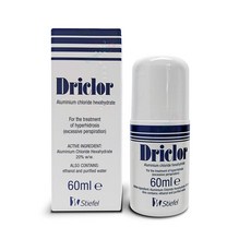 Driclor 드리클로 땀냄새 억제 롤온 데오드란트 60ml 2개입, 2개