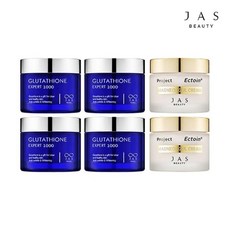 쟈스글루타치온크림60mlx4+맨얼굴크림55mlx2, 단일