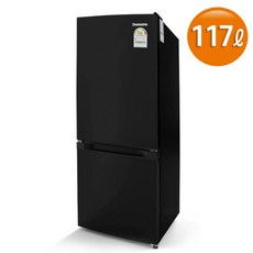 창홍 미니냉장고 117L 미니 원룸냉장고 상냉장 하냉동, 올블랙 ORD-117BBK