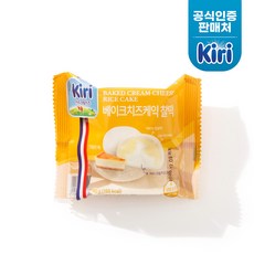 [끼리] 크림치즈 찰떡 베이크 치즈케익, 1개, 60g