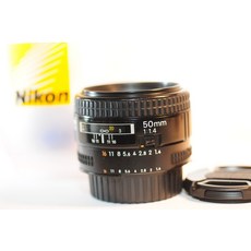 니콘 AF Nikkor 50mm f/1.4 PRIME FX 렌즈 READ for FM2n F100 D750 DF 850 D7800 - 니콘fm2