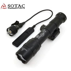 SOTAC 슈어 SF M600 스카우트 웨폰 전술 라이트, 블랙