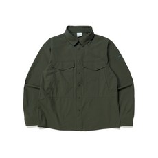 아이더 모션프리 남성 긴팔 우븐 셔츠 다크 카키 DMP24452K8