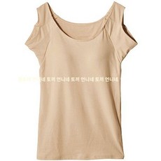 일본 쎄칠 속건 반팔 나시 끈 겨드랑이 땀받이 패드 겨드랑이 땀 없는 속옷 냄새 방지 - 겨땀나시