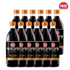 해표 요리명장 양조간장 930ml, 12개