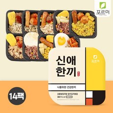포르미 신애한끼 건강한 식단구성 영양잡곡밥 9종14팩, 단품없음