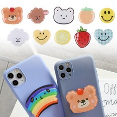 그립톡 스마트톡 캐릭터 핸드폰 거치대 3M M, 에폭시형, 15.눈사람