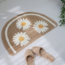 단잠순면워싱반달발매트욕실현관주방매트-빅사이즈반달발매트