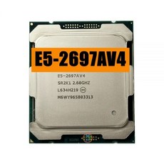 Xeon LGA2011-3 프로세서 E5 2697AV4 2.60GHZ 16 코어 40MB 145W 14nm E5-2697A V4, 한개옵션0