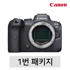 캐논 EOS R6 미러리스카메라, EOS R6 1번 패키지