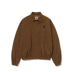 로컬스포츠 공용 코듀로이 캐주얼 블루종 자켓 브라운 KALJ01BE