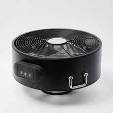 Geek 히텁펜 난로팬 캠핑 텐트 난방 따뜻한 공기순환기 블랙색상+전용가방포함