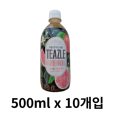 티즐 제로 자몽블랙티, 5L, 6개