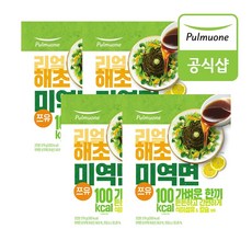 [풀무원] 리얼해초미역면 쯔유 2인분(383g)X4개 총 8인분