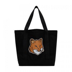 Maison Kitsuné Black Fox Head Tote 178362