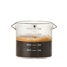 [옐로우.C]_오리스타 에버 유리샷잔 5oz(150ml) 샷잔 투명 커피용품 원두 도구_[옐로우.C], 옵션없는상품입니다, 옵션없는상품입니다