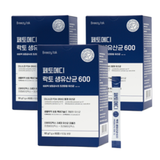  페토메디 강아지 고양이 락토 생유산균 600 60포, 유산균, 3박스, 소화기능 개선 