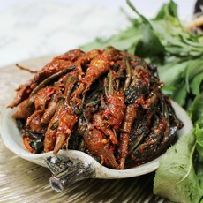 전라도 고들빼기 김치 1kg 여수 꼬들배기김치 고들배기 종말이 곽진영, 1개