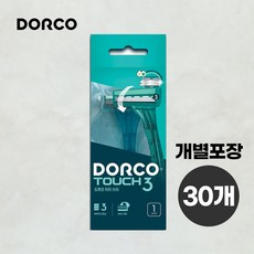 도루코 터치쓰리 일회용 3중날 면도기 TP900, 15개입, 2개