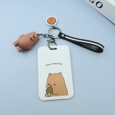 케이스 미끄럽다 뚜껑 버스카드 커버 학생 밥 카드지갑파우치 조금 보호