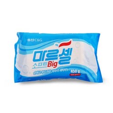 [홍스타] 동산 마르셀 소프트 빅 세탁비누x5개 대용량 빨래비누, 450g, 20개