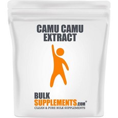 BULKSUPPLEMENTS.COM 미국직구 벌크 서플라이언스 Camu 추출물 분말(100g), 사이즈, 100g, 1개