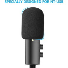 (관부가세별도) Rode NT USB Microphone Windscreen - Mic Cover Foam Pop Filter Customized for Rode NT-USB Condenser Microp-B083TNCS65, one colorone size