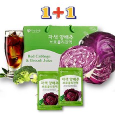 빨간양배추브로콜리즙