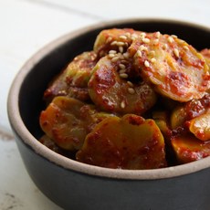 오이지무침 600g(국산)반찬 오이무침 밑반찬 실속포장, 1