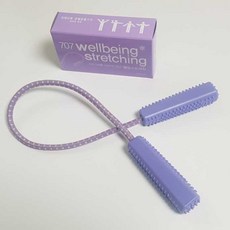 웰빙인더스트리 WB-707A 지압스트레칭 웰빙스트레칭A형 건강스트레칭 스트레칭로프 스트레칭기구 웰빙인더스트리 WB-707A 지압스트레칭, 보라