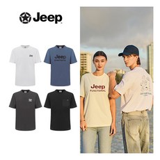 [지프] (최초가 79 000원)JEEP 남성 24 SUMMER COOL SORONA 반팔 티셔츠 4종