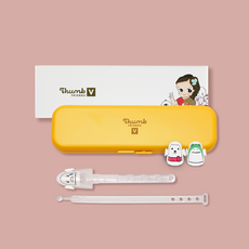 썸프렌즈V (검지/중지/약지/새끼용), A set 동물 친구들, Large, C set 동물 친구들, 1개