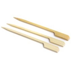더착한팩 대나무 손잡이 꼬지 12cm 꼬치 햄버거 100개 1000개, 대나무 손잡이 꼬지 12cm(100개)